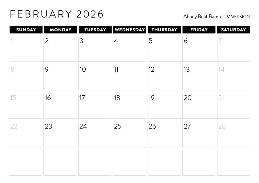 South Western Australia 2026 Calendar